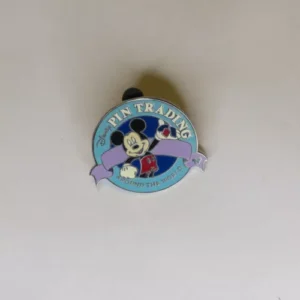 Disney   Hidden Mickey 2007  2  Blue Pin Trading Logo Pin
