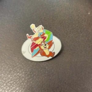 Disney Hidden Mickey Chip and Dale Character Pin