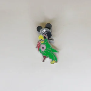 Disney   Hidden Mickey 2007  2  Pirate Parrot Pin