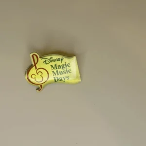 Disney Magic Music Days Gold Flag 1999 Pin