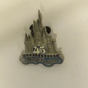 Disney   45th Anniversary Magic Kingdom  Cinderella's Castle Pin