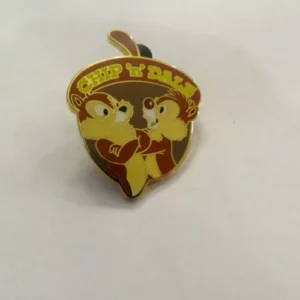Disney Chip and Dale Acorn  Pin