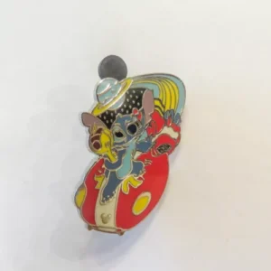 Disney Stitch BRB Big Red Battleship Cast Lanyard Rare Pin