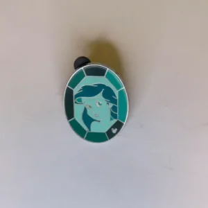 Disney DLR - 2008 hidden mickey cast lanyard series - princess gems (Ariel) Pin