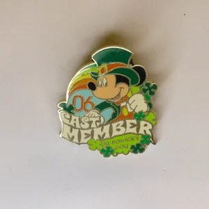 Disney Cast Exclusive St Patrick's Day 2006 (Mickey Mouse) Pin