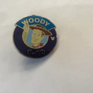 Disney Woody Parking Lot Sign Heros Hidden Mickey Pin