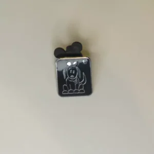 Disney   Hidden Mickey Pin  III  Dog With Mouse Ears Pin