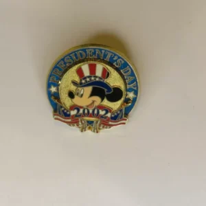 Disney 12 Months of Magic  President's Day 2002 Mickey Pin
