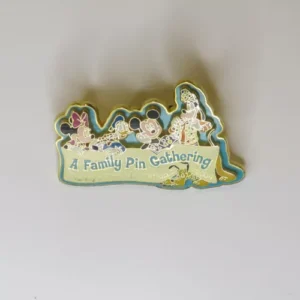 Disney logo family pin gathering event Pin