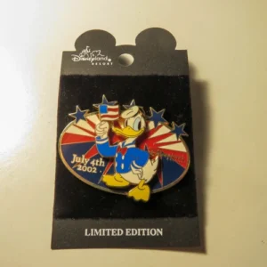 Disney DLR - 4th of July 2002 (Donald) Pin