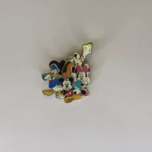 Disney Mickey Minnie Donald Goofy Fab  Pin