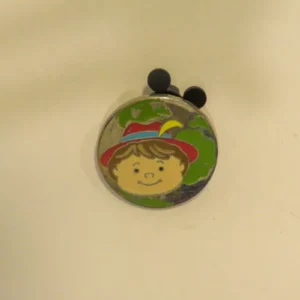 Disney Small World Little Boy Hidden Mickey Pin