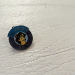 Disney Aladdin Parking Lot Sign Hidden Mickey Pin