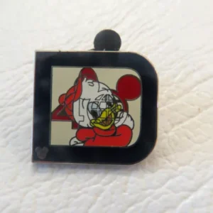 Disney Huey D Letter Hidden Mickey  Pin
