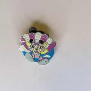 Disney Mickey Sky Diving Parachute Hidden Mickey Pin