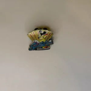 Disney WDW  SpectroMagic Silver Mickey  Version 2  Cast Lanyard  #3 Pin