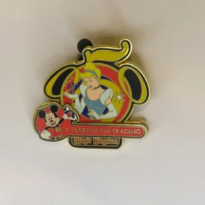 Disney   Cinderella  Magic Kingdom  5 Years of Pin Trading  Pin