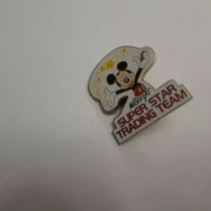 Disney 2001 Super Star Trading Team Mickey Pin Trading Pin
