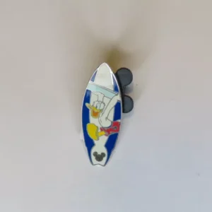 Disney Disneyland resort cast lanyard collection 3 (surfboard donald) Pin