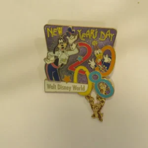 Disney New Years Day Chip Dale Goofy Donald LE Pin