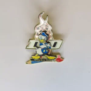 Disney Epcot - around our world pin event artist choice #4 (Donald duck) Pin