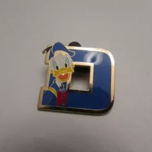 Disney WDW - Cast Lanyard Series 2 (Varsity Letters/Donald) Pin