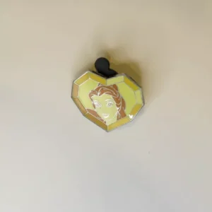 Disney DLR   Hidden Mickey Cast Lanyard   Princess Gems Belle Pin