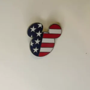 Disney DS Catalog/Online  Mickey USA Flag Icon Pin