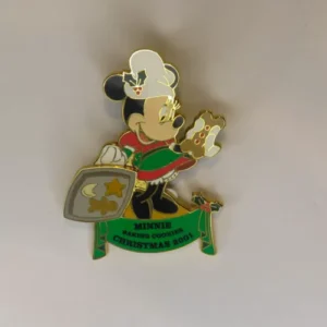 Disney   Minnie Mouse  Night Before Christmas 2001 Pin