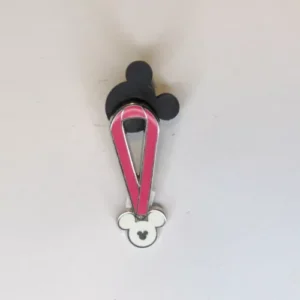 Disney 2010 Hidden Mickey Lanyard Pink Pin