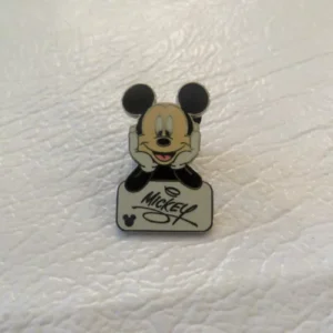Disney Mickey Autograph Hidden Mickey  Pin