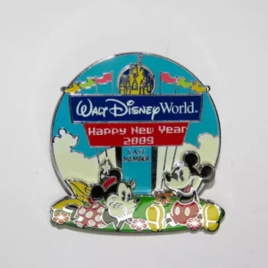 Disney WDW Cast Member - New Year's Day 2009 Pin