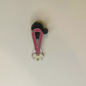 Disney 2010 Hidden Mickey Lanyard Pink Pin