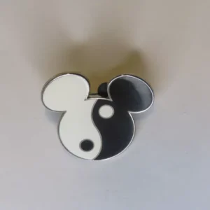 Disney Mickey head - yin yang Pin