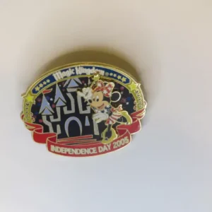Disney WDW - Minnie Mouse - Independence Day 2005 - Magic Kingdom Pin