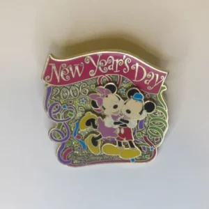 Disney WDW - New Year's Day 2006 (Mickey & Minnie) Pin