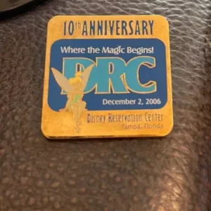 Disney Tinker Bell DRC  10th Anniversary Pin