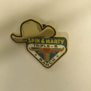 Disney WDW Spin & Marty Triple R Ranch Logo Pin