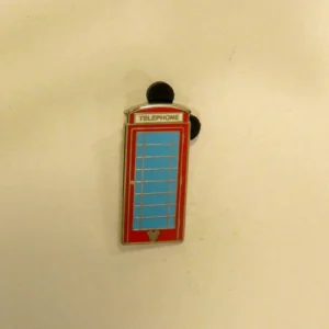 Disney 2011 Hidden Mickey United Kingdom Telephone Booth Pin