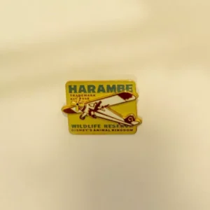 Disney Harambe Airplane Animal Kingdom Pin