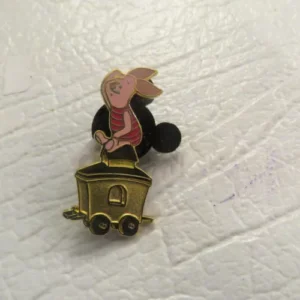 Disney Piglet Cast Lanyard Train Winnie the Pooh Pin