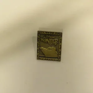 Disney DCL  Disney Wonder Golden Stamp Like Pin