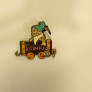 Disney Bashful  Snow White  Seven Dwarfs  Mine Car Train  Years of Dreams Pin