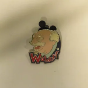 Disney WDW Hidden Mickey 2007 2 Muppet Waldorf Pin
