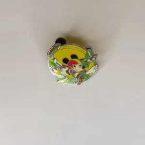Disney   Global Lanyard  3 Sports Duos  Mickey & Goofy Football Pin