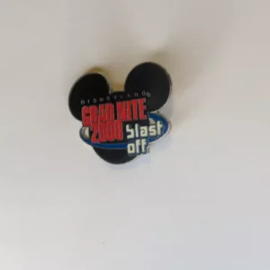 Disney Grad Nite 2000 Disneyland Blast Off Lapel Pin Pin