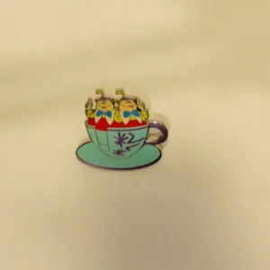Disney   35 Magical Years Mad Tea Party Tweedledee & Tweedledum Pin