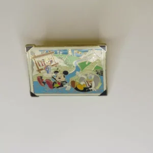 Disney Summer Vacation Sports and Recreation Mickey Donald Ice Gator Pin