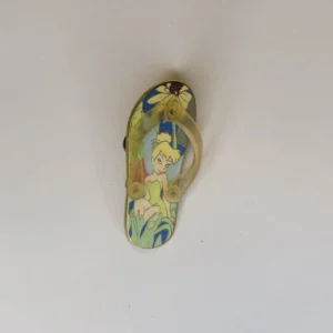 Disney SandalsFlip Flops  Tinker Bell 2 Pin Set Left Shoe Only Pin