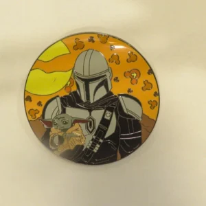 Disney Mandalorian and Grogu Fantasy Pin